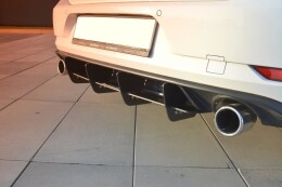 Heck Ansatz Diffusor Heckschürze für VW GOLF 7 GTI FL
