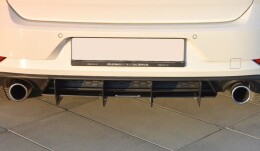 Heck Ansatz Diffusor passend für Heckschürze passend für VW GOLF 7 GTI FACELIFT