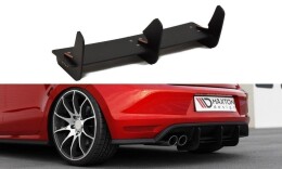 Heck Ansatz Diffusor passend für Heckschürze passend für VW Polo GTI Mk5 Facelift