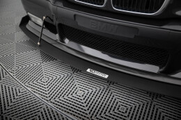 Racing Cup Spoilerlippe Front Ansatz passend für BMW M3 / 3 M-Paket E36 Coupe