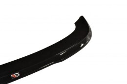 Cup Spoilerlippe Front Ansatz für AUDI S4 B5 schwarz Hochglanz