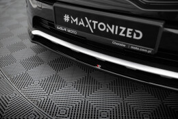 Street+ Spoilerlippe Front Ansatz passend für Kia SPORTAGE mk4 GT-Line schwarz Hochglanz