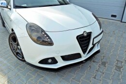 Cup Spoilerlippe Front Ansatz V.1 passend für Alfa Romeo Giulietta schwarz Hochglanz