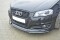 Cup Spoilerlippe Front Ansatz V.1 passend für Audi S3 8P FL schwarz Hochglanz