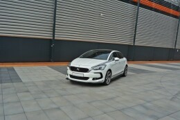 Cup Spoilerlippe Front Ansatz V.1 passend für CITROEN DS5 schwarz Hochglanz