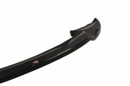 Cup Spoilerlippe Front Ansatz V.1 passend für INFINITI QX70 schwarz Hochglanz