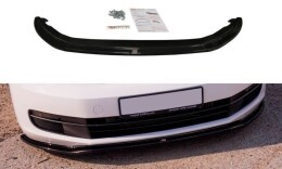 Cup Spoilerlippe Front Ansatz V.1 passend für VW BEETLE schwarz Hochglanz