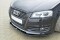 Cup Spoilerlippe Front Ansatz V.2 passend für Audi S3 8P FL schwarz Hochglanz