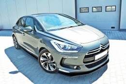 Cup Spoilerlippe Front Ansatz V.2 passend für CITROEN DS5 FACELIFT schwarz matt