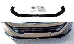 Cup Spoilerlippe Front Ansatz V.2 passend für Peugeot RCZ Mk1 schwarz Hochglanz