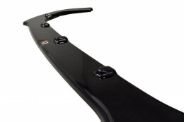 Cup Spoilerlippe Front Ansatz V.2 passend für Peugeot RCZ Mk1 schwarz Hochglanz