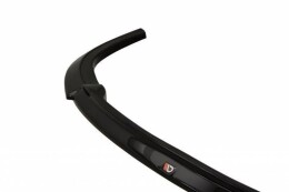 Cup Spoilerlippe Front Ansatz für v.2 Subaru Impreza WRX STI 2009-2011 schwarz Hochglanz