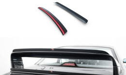 Oberer Heck Spoiler Aufsatz Abrisskante für BMW M3 / 3 M-Paket E36 Coupe GT Klasse schwarz Hochglanz