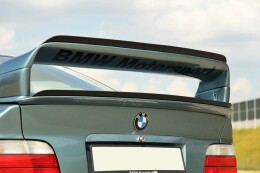 OBERER Heck Spoiler Aufsatz Abrisskante für BMW M3 E36 GTS schwarz Hochglanz