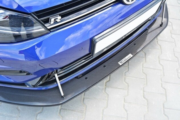 Hybrid Street Pro Cup Spoilerlippe Front Ansatz für VW GOLF 7 R / R-Line Facelift