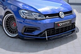Hybrid Racing Cup Spoilerlippe Front Ansatz für VW GOLF 7 R / R-Line Facelift
