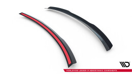 Heck Spoiler Aufsatz Abrisskante passend für Audi A7 / S7 / A7 S-Line C7 / C7 Facelift schwarz Hochglanz
