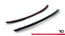Heck Spoiler Aufsatz Abrisskante passend für Audi A7 / S7 / A7 S-Line C7 / C7 Facelift schwarz Hochglanz