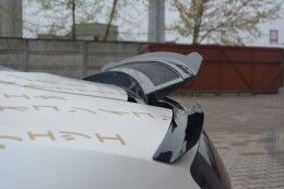 Heck Spoiler Aufsatz Abrisskante für Audi R8 Mk.1 schwarz Hochglanz
