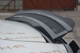 Heck Spoiler Aufsatz Abrisskante passend für Audi R8 Mk.1 schwarz Hochglanz
