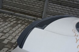Heck Spoiler Aufsatz Abrisskante passend für Audi R8 Mk.1 schwarz Hochglanz
