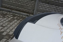 Heck Spoiler Aufsatz Abrisskante für Audi R8 Mk.1 schwarz matt