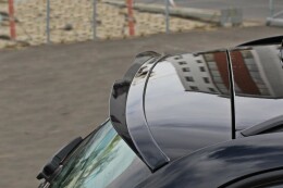 Heck Spoiler Aufsatz Abrisskante für BMW 3er E91 schwarz Hochglanz