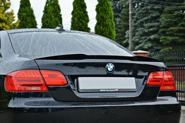 Heck Spoiler Aufsatz Abrisskante für BMW 3er E92 M Paket Carbon Look,  107,80 €