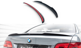 Heck Spoiler Aufsatz Abrisskante passend für BMW 3er M-Paket E92 schwarz Hochglanz
