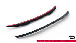 Heck Spoiler Aufsatz Abrisskante passend für BMW 3er M-Paket E92 schwarz Hochglanz