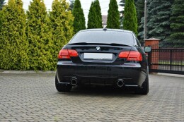 Heck Spoiler Aufsatz Abrisskante für BMW 3er E92 M Paket schwarz matt