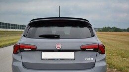 Heck Spoiler Aufsatz Abrisskante für Fiat Tipo S-Design SW schwarz Hochglanz