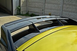 Heck Spoiler Aufsatz Abrisskante für Ford Focus RS Mk2 schwarz Hochglanz