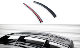 Heck Spoiler Aufsatz Abrisskante passend für Ford Focus RS Mk2 schwarz Hochglanz