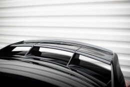 Heck Spoiler Aufsatz Abrisskante passend für Ford Focus RS Mk2 schwarz Hochglanz