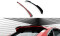 Heck Spoiler Aufsatz Abrisskante passend für Ford Focus ST Mk2 Facelift schwarz Hochglanz