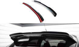 Heck Spoiler Aufsatz Abrisskante passend für Ford Focus ST Mk3 / Mk3 FL schwarz Hochglanz