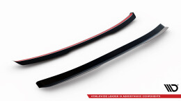 Heck Spoiler Aufsatz Abrisskante passend für Ford Focus ST Mk3 / Mk3 FL schwarz Hochglanz