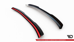 Heck Spoiler Aufsatz Abrisskante passend für Ford Focus ST Mk3 / Mk3 FL schwarz Hochglanz