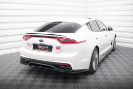 Heck Spoiler Aufsatz Abrisskante KIA STINGER GT schwarz...