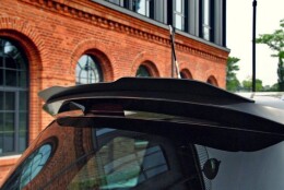 Heck Spoiler Aufsatz Abrisskante passend für OPEL ZAFIRA B OPC schwarz Hochglanz