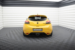 Heck Spoiler Aufsatz Abrisskante für Renault Megane RS Trophy / RS Cup Mk3 schwarz Hochglanz