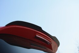 Heck Spoiler Aufsatz Abrisskante für VW GOLF 6 GTI / R schwarz Hochglanz
