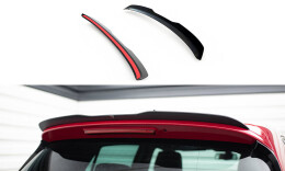 Heck Spoiler Aufsatz Abrisskante passend für VW GOLF 6 GTI / R schwarz Hochglanz