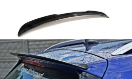 Heck Spoiler Aufsatz Abrisskante passend für VW Golf Variant Mk7 schwarz Hochglanz