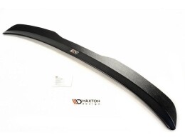 Heck Spoiler Aufsatz Abrisskante passend für VW Polo Mk5 (R WRC Look) schwarz Hochglanz