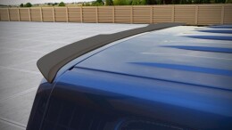 Heck Spoiler Aufsatz Abrisskante passend für VW T6 schwarz Hochglanz