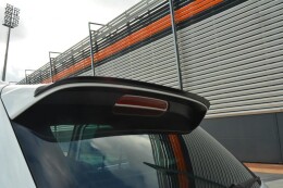 Heck Spoiler Aufsatz Abrisskante passend für Vw Tiguan Mk2 R-Line schwarz Hochglanz