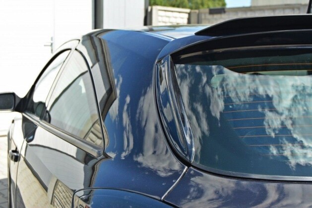 HECK SEITE Heck Spoiler Aufsatz Abrisskante passend für OPEL ASTRA H (FOR OPC / VXR) schwarz Hochglanz