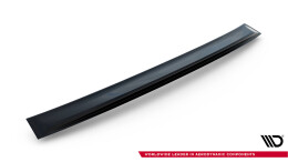 Heckscheiben Spoiler passend für Skoda Superb Liftback Mk3 / Mk3 FL schwarz Hochglanz